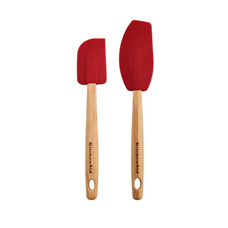 KitchenAid 2 Piece Mixer Scraper Spatula Set & Reviews Wayfair